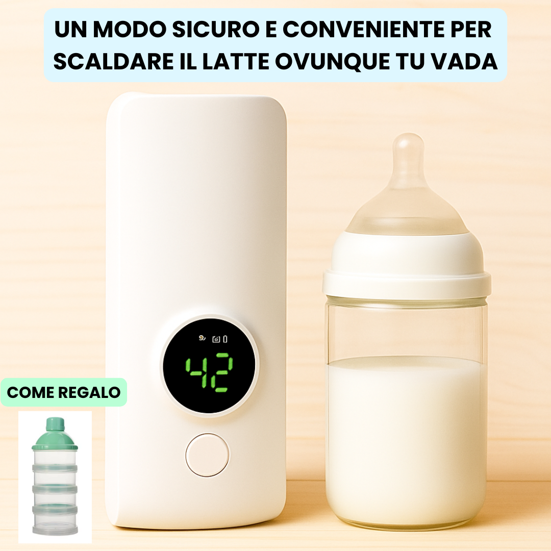 WarmiGo – Scaldalatte portatile istantaneo