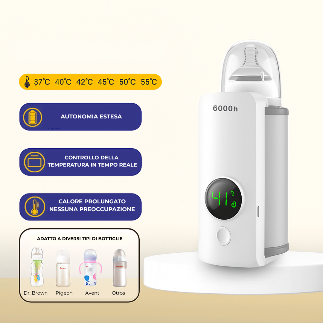 WarmiGo – Scaldalatte portatile istantaneo
